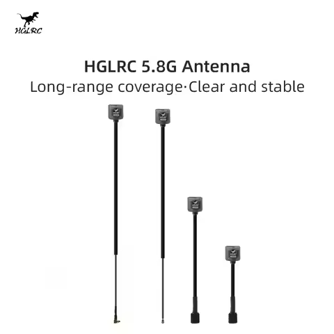 HGLRC Hammer 5.8G Omnidirectional FPV Antenna SMA/UFL/MMCX RHCP LHCP 2.5-3.8dBi for Long Range RC Dr