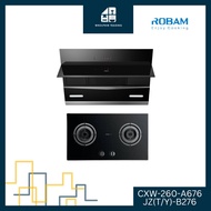 ROBAM SET CXW-260-A676 KITCHEN COOKER HOOD Penyedut Asap Minyak