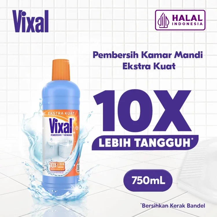 Vixal Pembersih Porselen Kamar Mandi 750ML