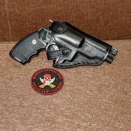 terbaru !!! holster revolver sarung senjata kulit revolver taurus 2