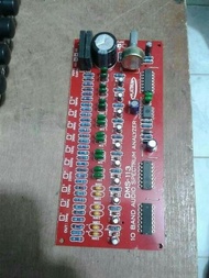 MODUL SPECTRUM ANALYZER LED VU 10 BAND DMS113