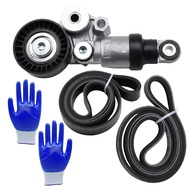 90K-39390 Serpentine Tensioner Belt Drive Kit for Mazda 3/6/CX-3/CX-5/CX-9/MX-5 Miata,2012-2021,2.0L