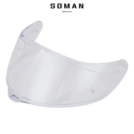 Soman FullFace 955S Revo Color Plated Helmet Replacement Goggles Full Face Helmet
