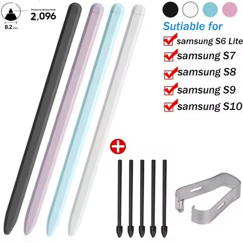 Universal Stylus Pen Tablet Touch Pen for Samsung Galaxy Tab S10 S9 S8 S7 S6Lite Screen Pencil Silen