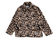 JAKET SHERPA LEOPARD TEBAL FULL BORDIR