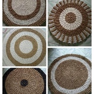 Seagrass carpet diameter 150 cm
