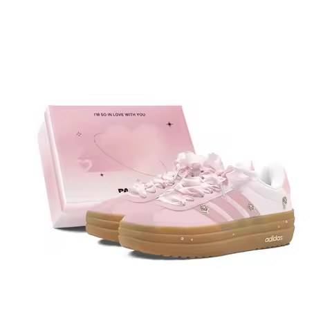 Adidas VL Court Bold Skateboard Shoes Women's Low Top White IH3083(TeamS3-S-BOX)