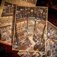 Mr.Paper Soul Pawn Shop Micro‑Horror 3D House Scenery Stickers, Immersive DIY Collage Puzzle Stress‑