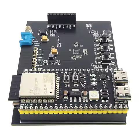 ESP32 S3 Development Board Kit for AI Voice Interaction with 192kHz Microphone Speaker BT Wifi Modul