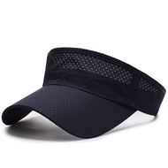 Summer Breathable Air Sun Hats Men Women Adjustable Visor UV Protection Top Empty Solid Sports Tennis Running Sunscreen Cap Hat