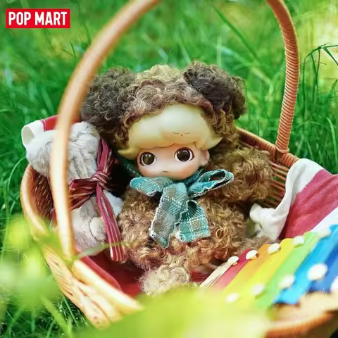 Genuine POP MAR DIMOO Tiny Puppy Series 1/8 BJD Blind Box Ornament Collection Cute Toys Christmas Gi
