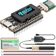 ESP32 LoRa V4 Development Board + L76 GNSS Module + 3000mAh Battery, Upgraded ESP32-S3 SX1262 LoRa W