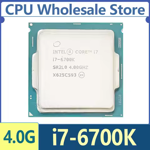 Intel Core i7-6700k i7 6700K i7 6700 K 4.0 GHz Used Quad-core Eight-Thread 91W CPU LGA 1151