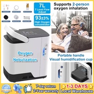 2Days⭐Malaysia⭐  VARON 1-7L/min Oxygen Concentrator, 93% Oxygen Concentration，0.5-4 hrs adjustable t