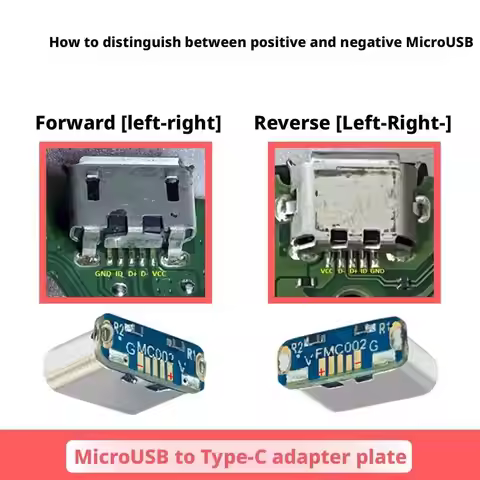 Adapter Board 10pcs M85k MicroUSB TypeC Adapter BoardSupports Data DIY Transfer Repair And USB Adapt