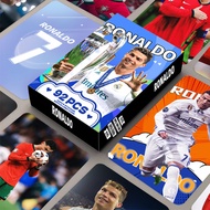 92PCS High-definition LOMO Card Football Player Collection Card Football Photo Card