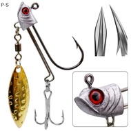 Cash On Delivery Fish Head Hook Lead 1 Piece Fishing Jig 7g10g17g