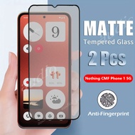 Full Cover Matte Tempered Glass For Nothing CMF Phone 1 5G 2024 Anti-Fingerprint Matte Screen Protec