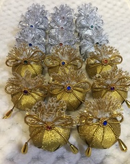 เหรียญโปรยทานถุงเงินถุงทอง(ตัวเปล่า)(20ชิ้น/200฿)เตรียมสินค้า2-3วันค่ะ