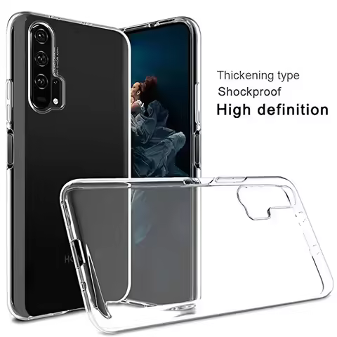 Transparent Phone Case Huawei Honor 20 Pro Lite 20S Honor20 Honor20Pro Shockproof Soft Clear TPU Sil