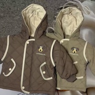 Clothes Children's New Style Fleece Thickened Warm Boys Cotton Winter Clothes Cotton Clothes fashion