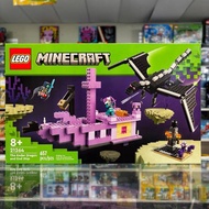 LEGO Minecraft 21264 The Ender Dragon and End Ship (657 Pieces) 1 New Beautiful Box