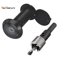 220-Degree Solid Peep Holes for Door with 16mm Drill Bit,0.63in Door Peephole for Door Thick From 1-