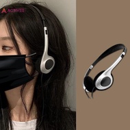 <Activee> Personality Retro Headphones Millennium Y2K Style Headset Headset Over Ear Earbud Fashion 
