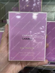 現貨🔥正貨✅ Chanel CHANCE EDT EAU FRAICHE EAU DE TOILETTE SPRAY 香奈兒邂逅清新淡香水，綠色 50ml✨女士，中性， 送禮自用💕