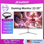 JEAANSP Monitor PC  22 24 25 Inch 75HZ 1080P LED Computer Monitor Borderless Gaming Monitor Murah 10