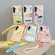 Cute 3D Cartoon Character Phone Case for Samsung Galaxy A17 A56 A36 A16 A55 A35 A15 A54 A25 A34, Sof