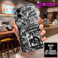 ( UVA 17 ) Flexible rubber Softcase For vivo iQOO Z9 Z9 turbo Z9 Turbo+ silicone l Pro Camera l Late