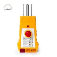 Outlet Tester for Grounding Products, Outlet Tester with GFCI, Electrical Receptacle Tester, Plug Te