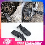 [Ready stock]  E-bike Pedal Bicycle Parts 2pcs Mini Folding Bike Pegs Aluminum Alloy Non-slip Footrests for E-bike