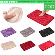 AURO 40*60cm Bath Mat Feet Pad Pebbles Floor Bathtub Doormat