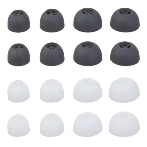 8pcs Silicone Ear Tips for Sennheiser CX/CX500BT/MOMENTUM 3/Sport Earbuds Eartips for MOMENTUM3 Ture