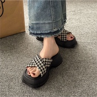 Dép nữ Đế Xuồng Cao 5CM Thời Trang Cho Nữ