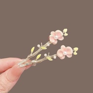 Hair Clip Temperament Flower Pearl Hairpin Hair Accessories Side Bangs Less Clip Mori Style One-Clas
