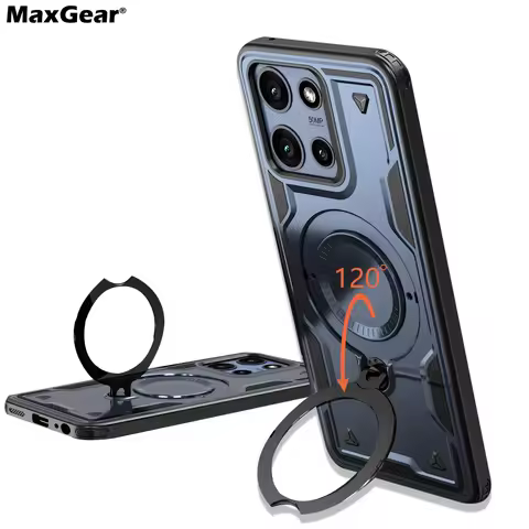 Fold Stand Armor Magetic Shockproof Case For Motorola Moto G Power Stylus 5G Edge 2025 2024 GPlay Ed