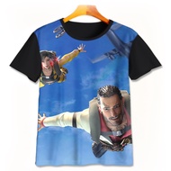 Free Fire FF-5-designWD Game T-Shirt Boys Girls T-Shirt Ages 1 - 12 Years 3D Movie Game T-Shirt | MI