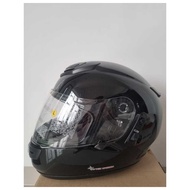 ZEUS HELMET ZS1200G CARBON FULL FACE DOUBLE VISOR