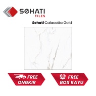 Granit Tile 60x60 / 60x120 Sehati Calacatta Gold Variation Marble