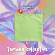 Beyond the Vines Colourblock Drawstring Pouch (Online Exclusive)