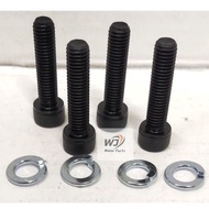 AR80 RXZ LC135 SRLZ Y125Z Ex5 Allen Key Rear Sprocket Screw Bolt Set (1set) M8 Skru Elenki Spoket Be