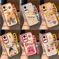 Case OPPO RENO 10 OPPO RENO 10 PRO Cartoon 3D doll soft silicone phone case