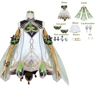 Nahida Cosplay Genshin Impact Nahida Lesser Lord Kusanali Cosplay Costume Girl Dresses Wig Suit Clot