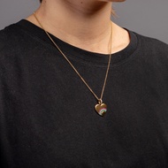 APM Monaco Rainbow Love Necklace Design Sweater Chain Autumn Winter Jewelry