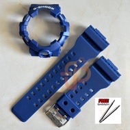 Strap and Bezel Matte Blue Replacement for G Sh0ck GA-700/GA-710 / GA700 GA710