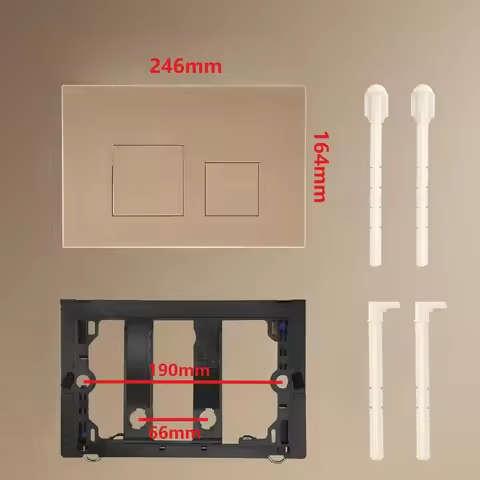 Dual-Flush Actuator Plate for Sigma01 Sigma20 Sigma21 Sigma30 Sigma50 UP300 Concealed Cisterns Actua