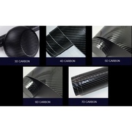 3D 4D 5D 6D 7D High Glossy Shiny Carbon Fiber Pattern Film Wraping Sticker
